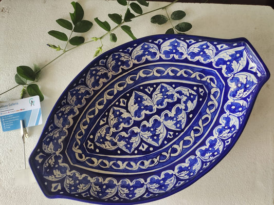 Customized Handmade Ceramic Rice Platters | Size 16 inch
