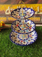 Ceramic Handmade Cake Set | 3Tiers | Pastry Stand