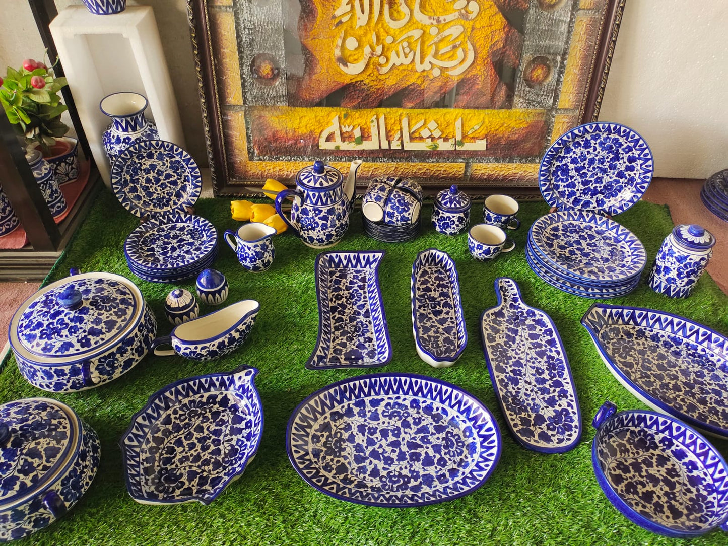 Customized Dinner set | 6 Person Serving| Wedding Package | Serena Design | Free Delivery | Free Gift