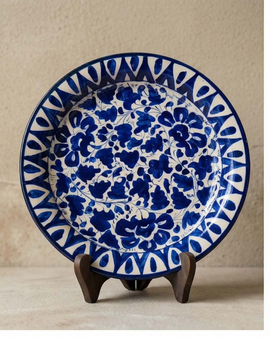 Ceramic Handmade Dinner | Rice Plate | Size 10 inch