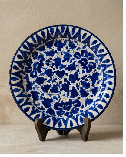 Ceramic Handmade Dinner | Rice Plate | Size 10 inch