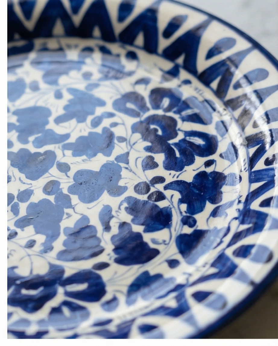 Ceramic Handmade Dinner | Rice Plate | Size 10 inch