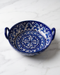 Customized Handmade Blue Pottery Karahi for Giftings🎁🔥Size 9 inch