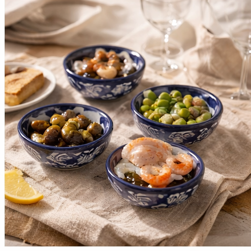 Ceramic Handmade Serving Dishes Gift Box