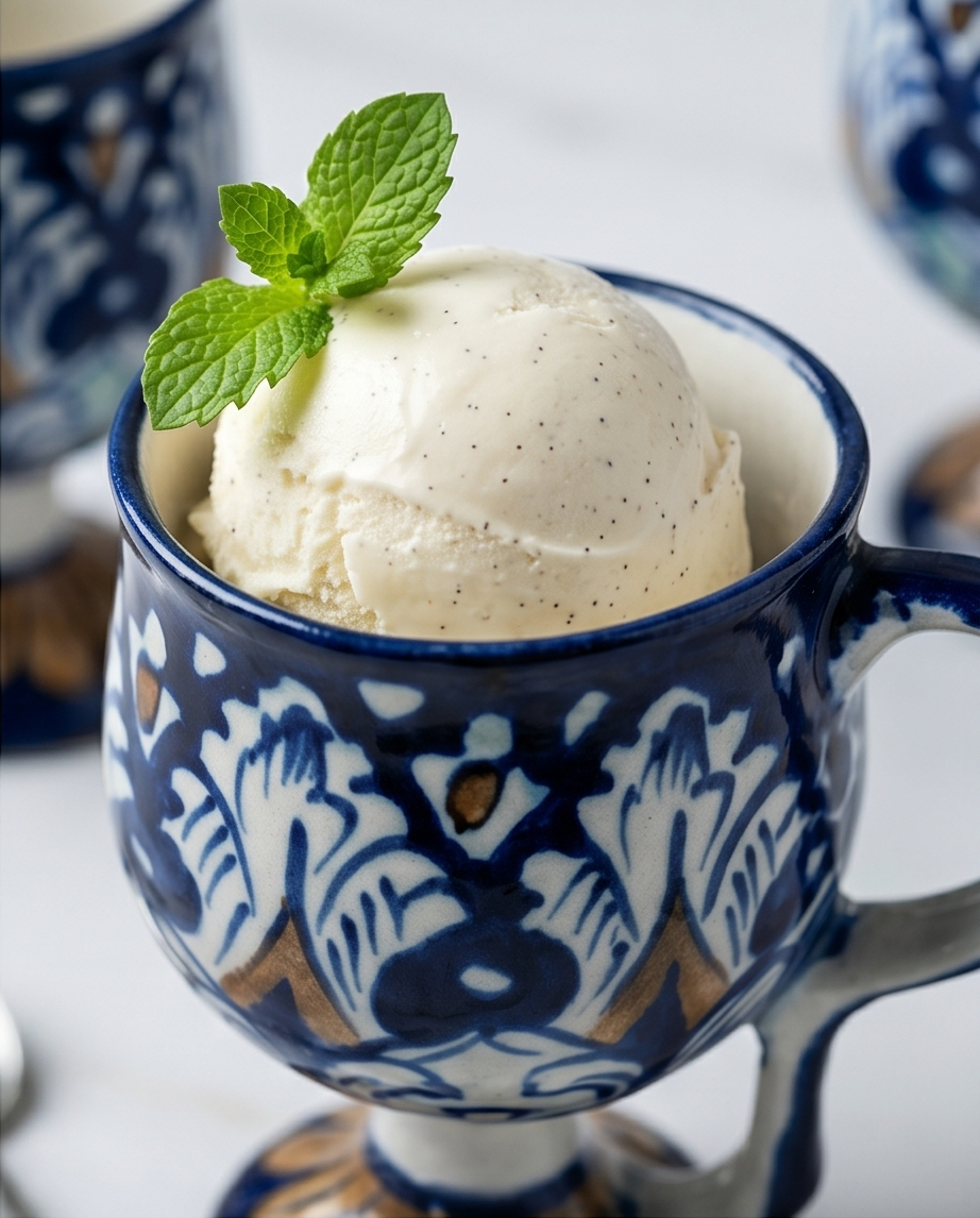 Ceramic Handmade Wine Cups for Ice Cream Gift Box🎁