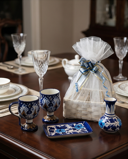 Ceramic Handmade Wine Cups for Ice Cream Gift Box🎁