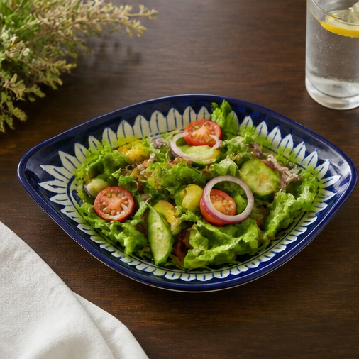 Ceramic Handmade Salad dish | Size 11 inch