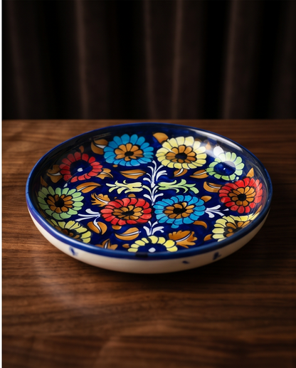 Ceramic Handmade Customized Deep Plate Size 8 inch🎁🛒