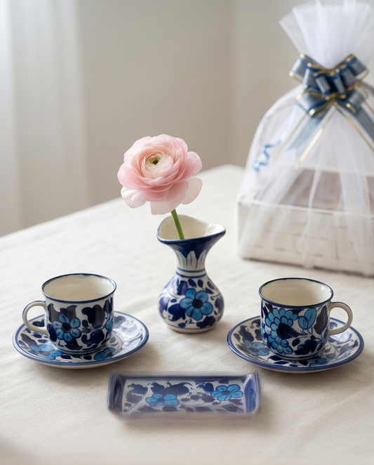 Ceramic Handmade Bundle Deals Tea Cups Gift Box