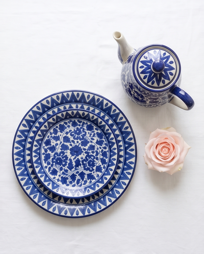 Ceramic Handmade Customized Dinner Set Quantity 42 Pcs, Mother's Day Sale Offer🎁