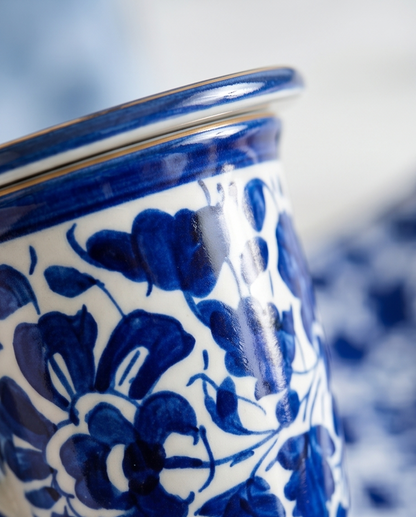 Ceramic Handmade Mug Tray with Elegant Vase Gift Box🎊❤️🛒🎁