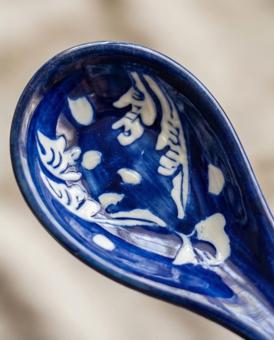 Ceramic Handmade Small Spoons for Sweets | Desserts