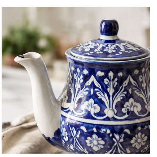 Ceramic Handmade Tea Set | Quantity 17 PCS