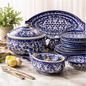 Ceramic Handmade Dinner Set 6 Men Set | Qty 25 PCS