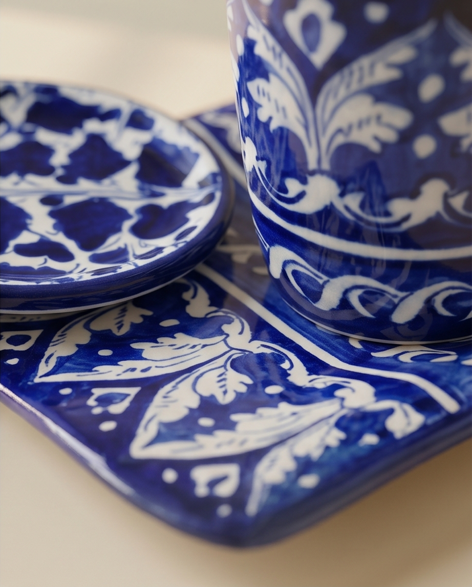 Ceramic Handmade Mug Tray Gift Box🎁