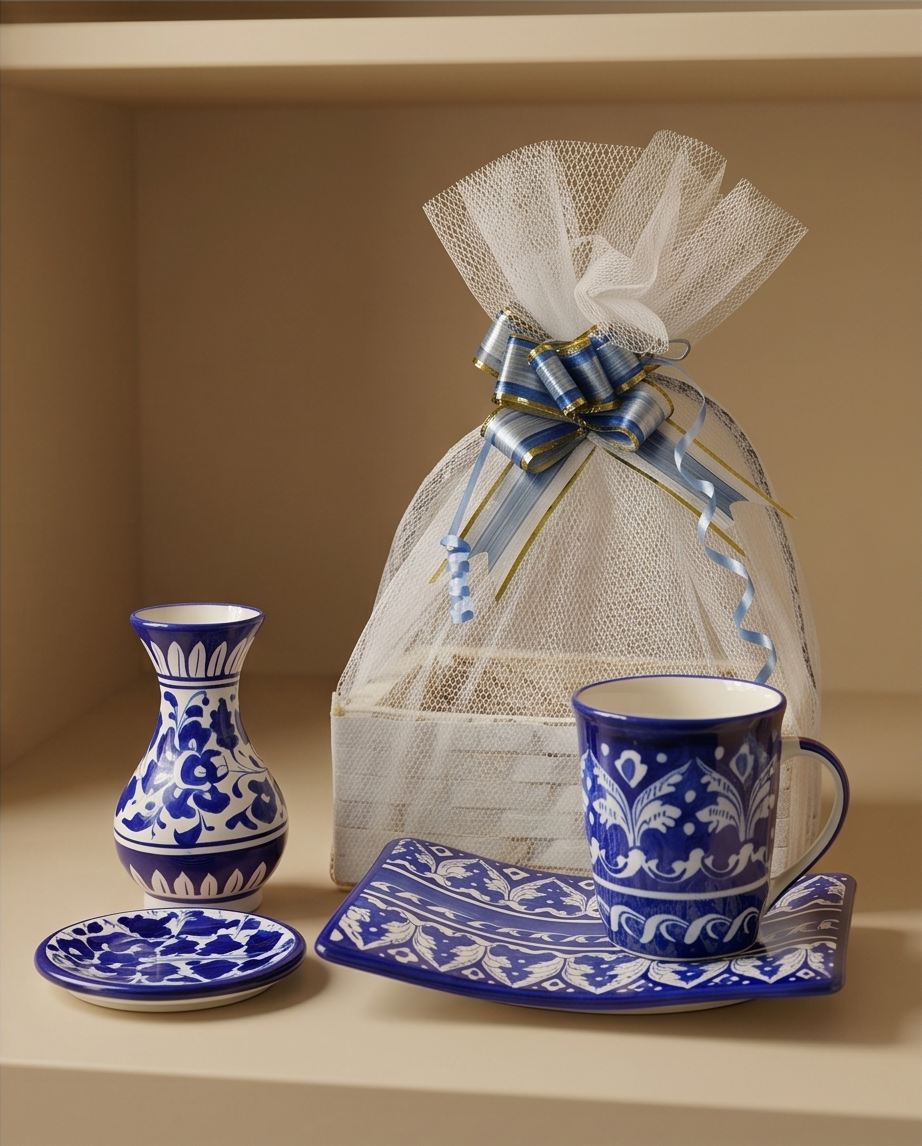 Ceramic Handmade Mug Tray Gift Box🎁