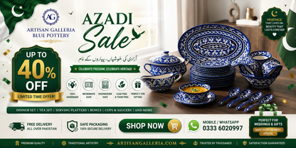 Ceramic Handmade Customized Dinner Set