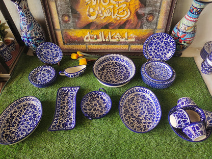 Ceramic Handmade Serena Plates and Platters Customized | Quantity 33 pcs