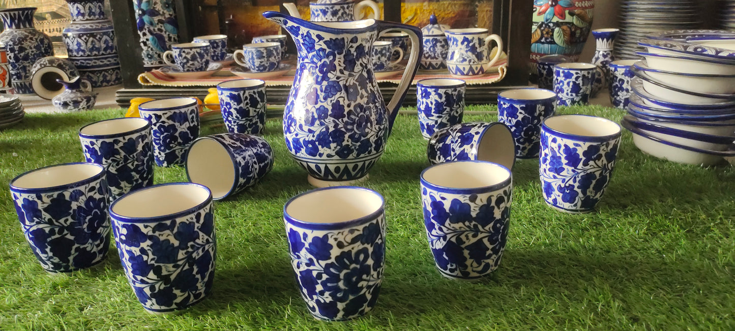 Ceramic Handmade Water Set | Serina Design | 9 Pcs set