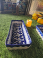 Ceramic Handmade Kabab Dish | Salad Bar | Serving Dish | Size 10 inch | Bundle Deals | 3 Pcs set