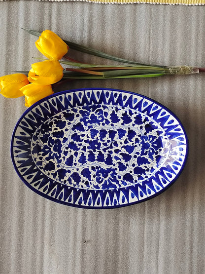 Ceramic Handmade Rice dish platter | Serena Design