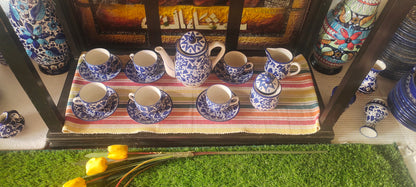 Handmade Ceramic Tea Set | Quantity 15 pcs | Serena Design