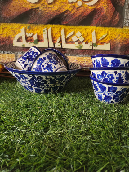 Ceramic Handmade Bowls Set - 7 pcs | Serena Design