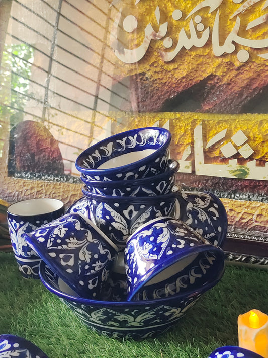 Serving Bowls Set | Desert Set | Bowls Set | Qty 9 pcs