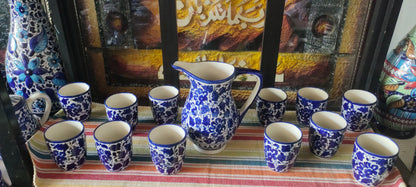 Ceramic Handmade Water Set | Serina Design | 9 Pcs set