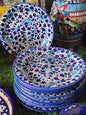 Ceramic Handmade Dinner | Rice Plate | Size 10 inch | Multani Design