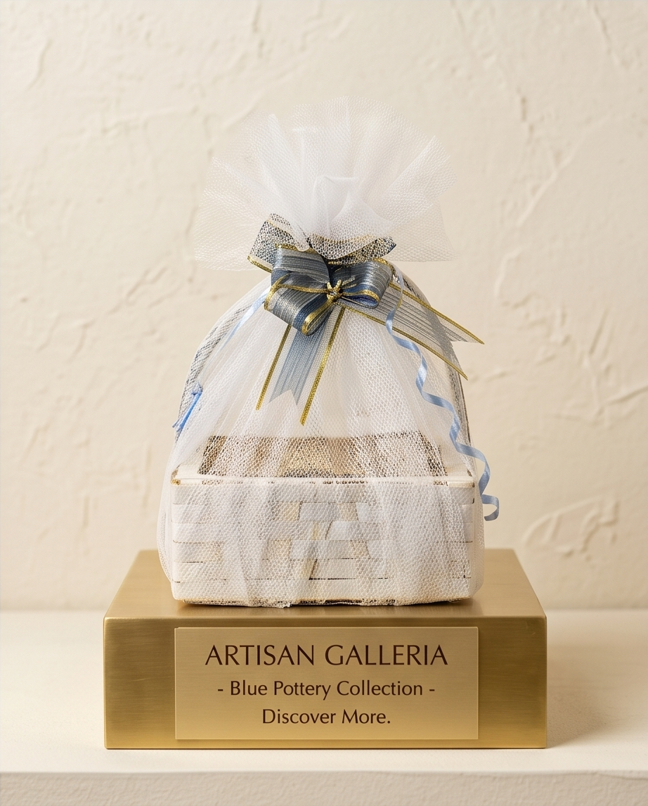 Ceramic Handmade Customized Cover Mugs with serving Dish and Elegant Vases Gift Box🎁