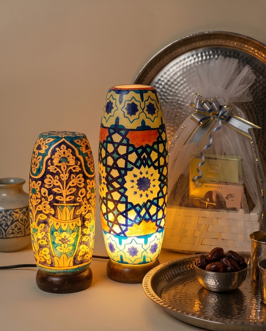 Handmade Camel Skin Lamp🎁