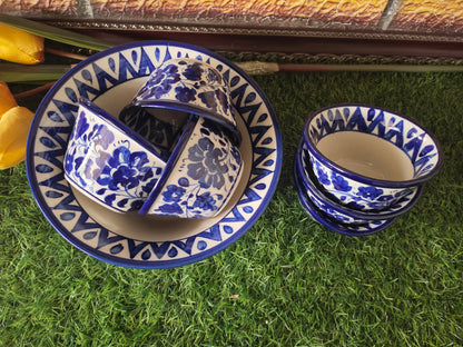 Ceramic Handmade Bowls Set - 7 pcs | Serena Design