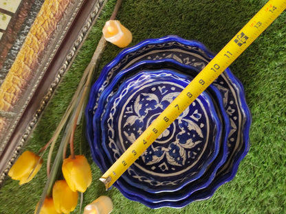 Ceramic Handmade Ghauri Apple Dish (Set of 3) | Bundle Deals