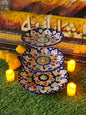 Ceramic Handmade Customized 3 Tiers Cake Set