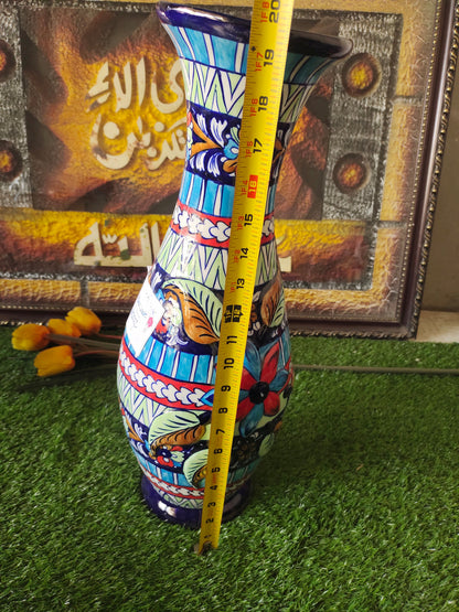 Ceramic Handmade Floor Vase | Height 20 inch