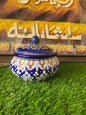 Ceramic Handmade Handi Design TRD Multi with Lid cover | Size 6 inch