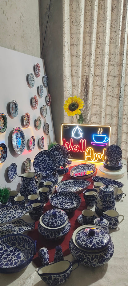 Customized Dinner set | 6 Person Serving| Wedding Package | Serena Design | Free Delivery | Free Gift