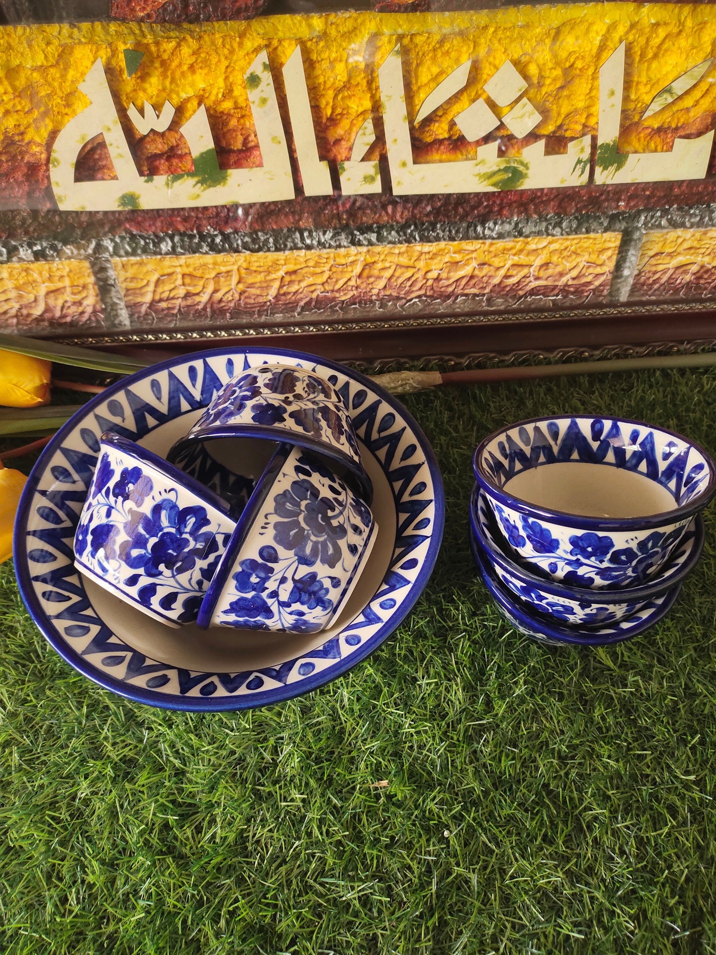 Ceramic Handmade Bowls Set - 7 pcs | Serena Design