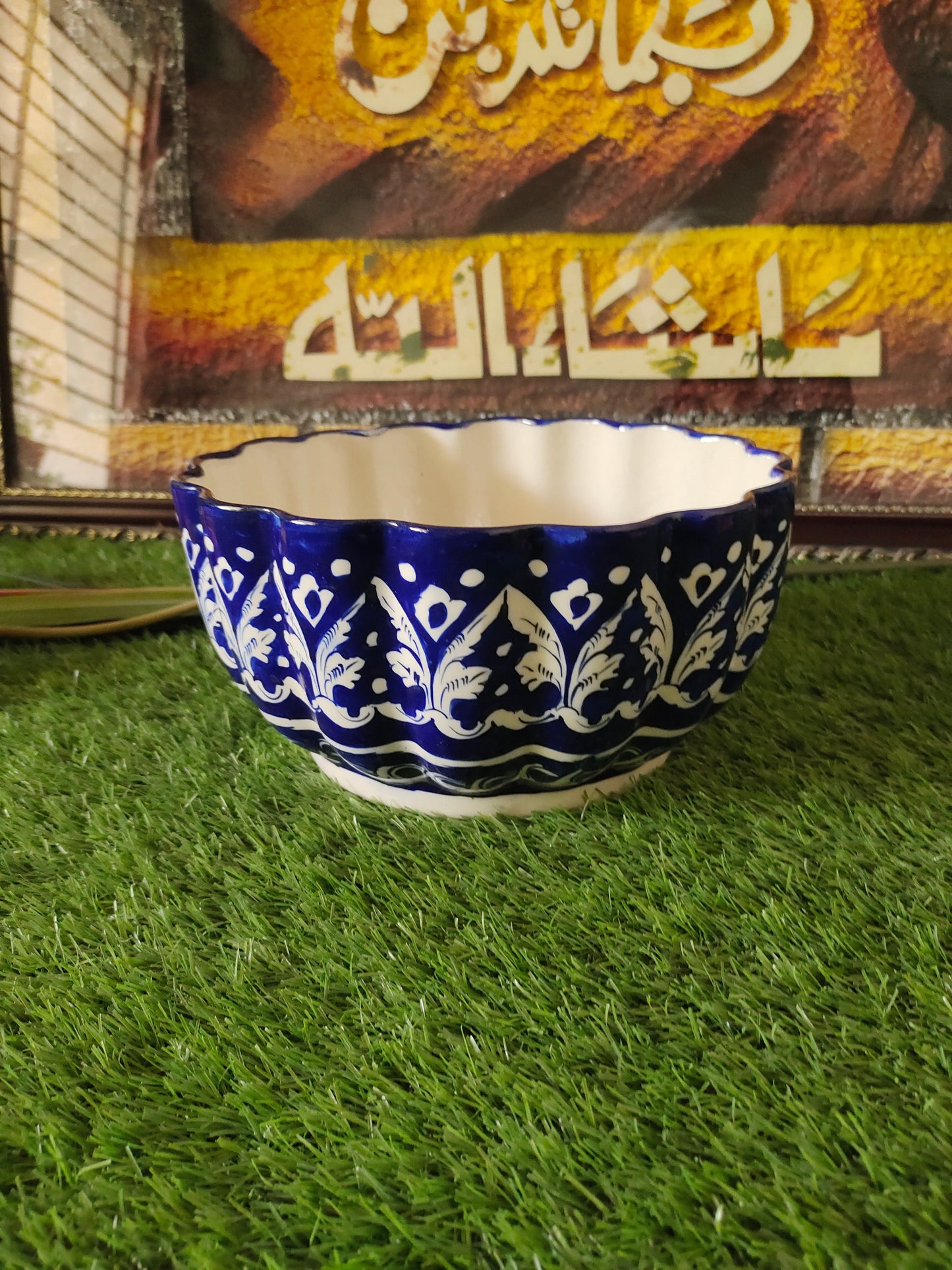 Ceramic Handmade Beautiful Serina Bowl Large size 10 inch & Deep 6 inch