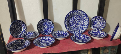Ceramic Handmade Sweet Bowls Set | Qty 11 Pcs Set