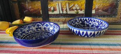 Handmade Ceramic Serving Bowl | Desert Bowl | Size 8 inch