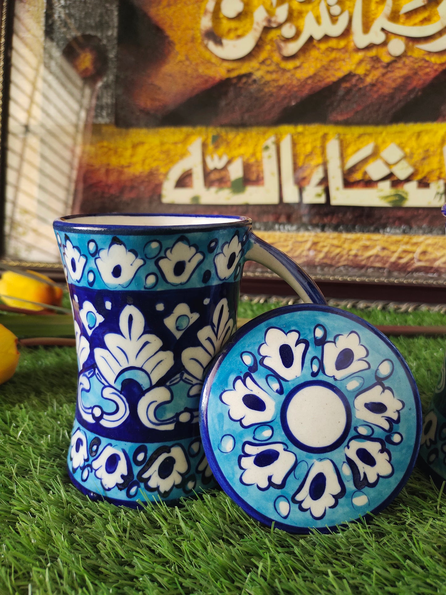 Bundle Deals | Ceramic Handmade Tea | Coffee | Juice Mug with Cover