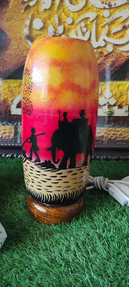 Handmade Camel Skin Lamps | Quantity 05