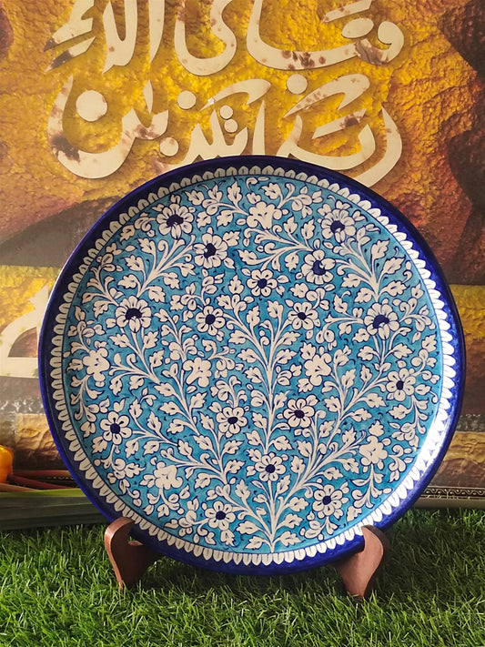 Ceramic Handmade Pizza Dish Platter | Size 12 inch