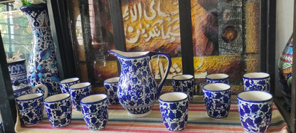 Ceramic Handmade Water Set | Serina Design | 9 Pcs set