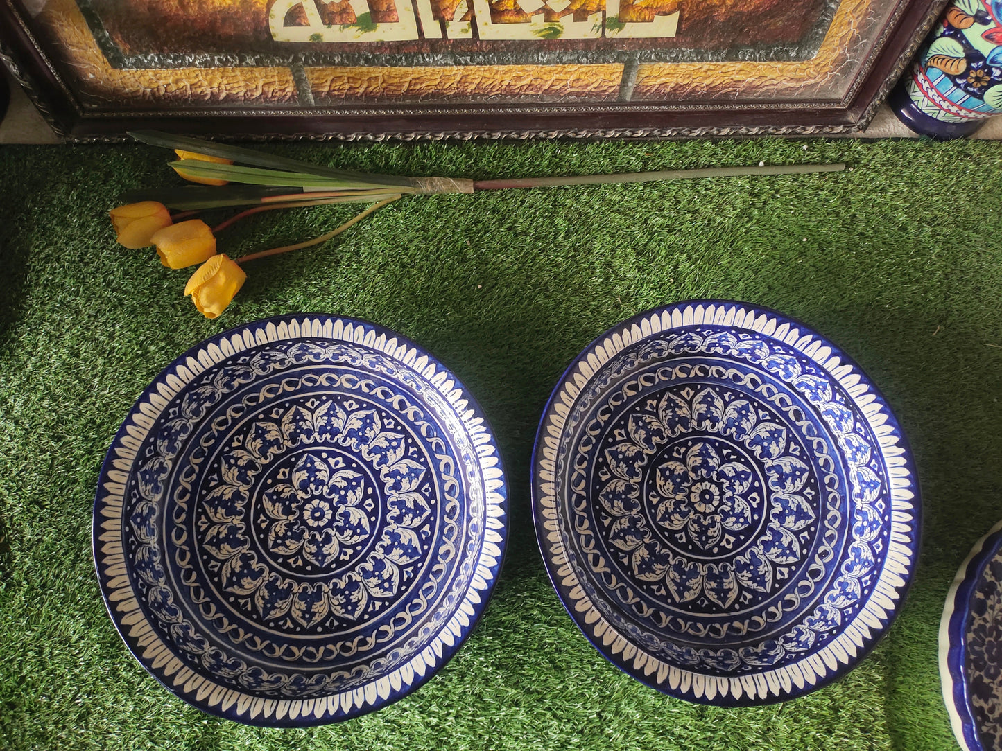 Ceramic Handmade Fruit Bowl | Size 15 inch