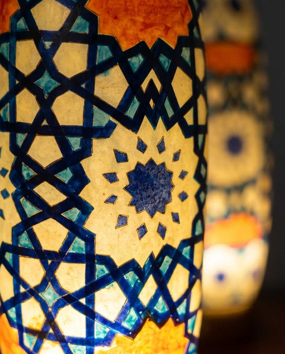 Handmade Camel Skin Lamp🎁