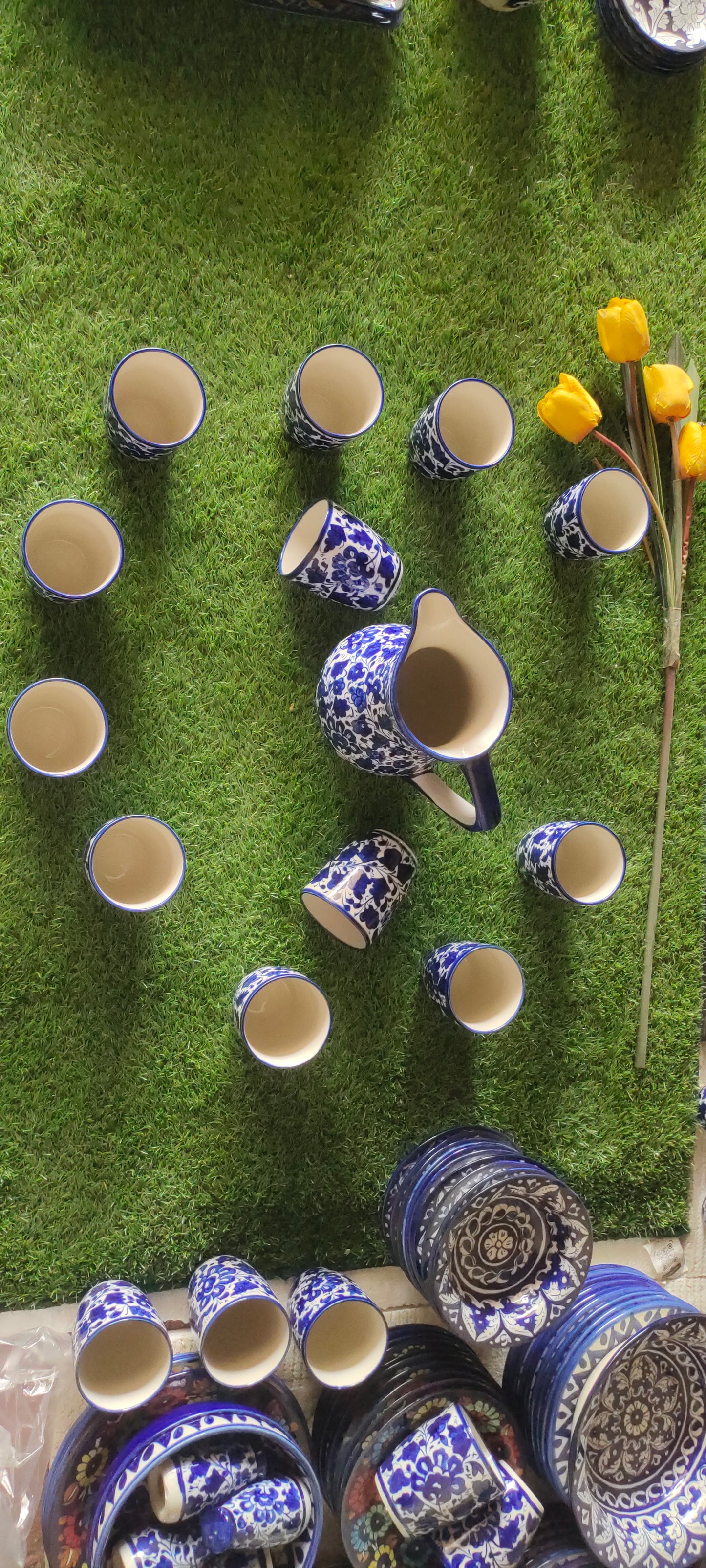 Ceramic Handmade Water Set | Serina Design | 9 Pcs set