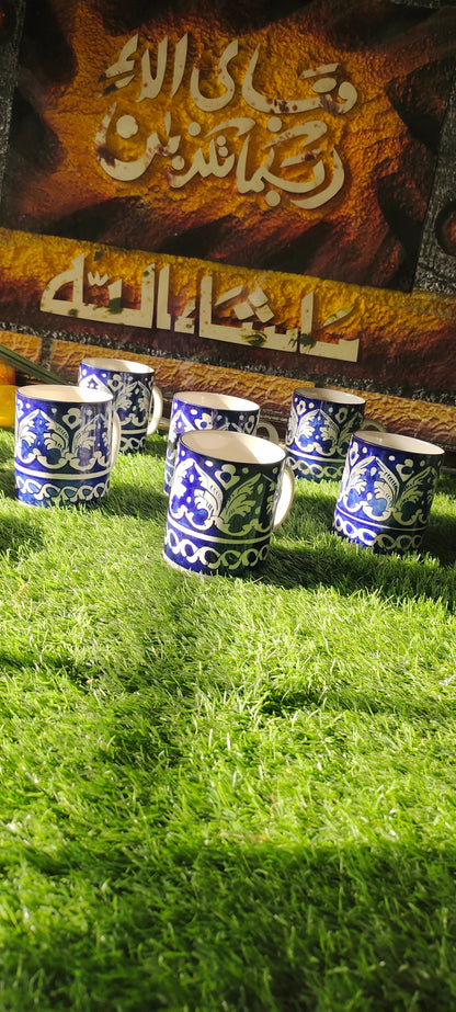 Ceramic Handmade Tea Mugs | Coffee Mugs | 6 Mugs Bundle Deals